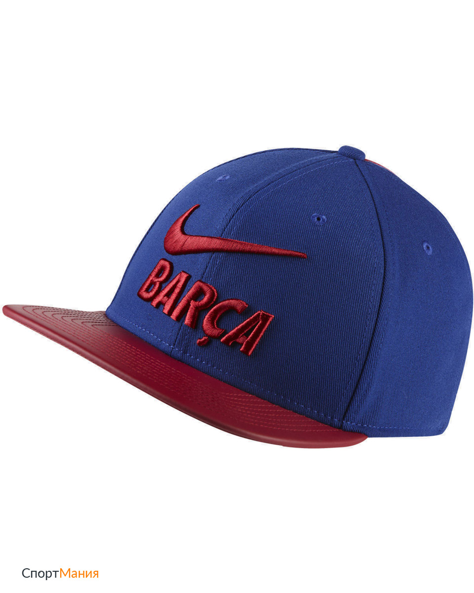 916568-455 Бейсболка Nike FC Barcelona Pride синий, красный