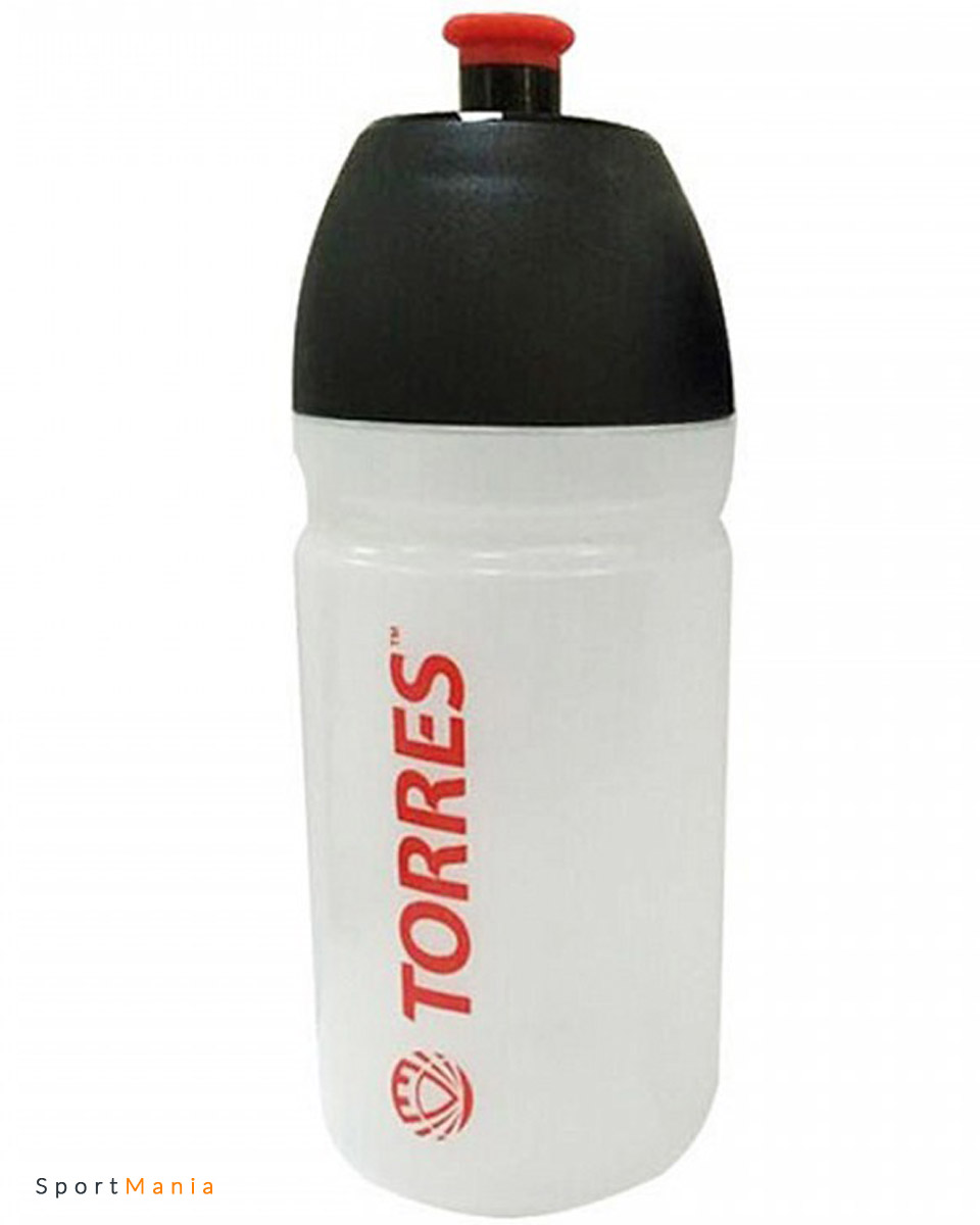 SS1068 Бутылка для воды Torres 0,5 л белый, черный, красный