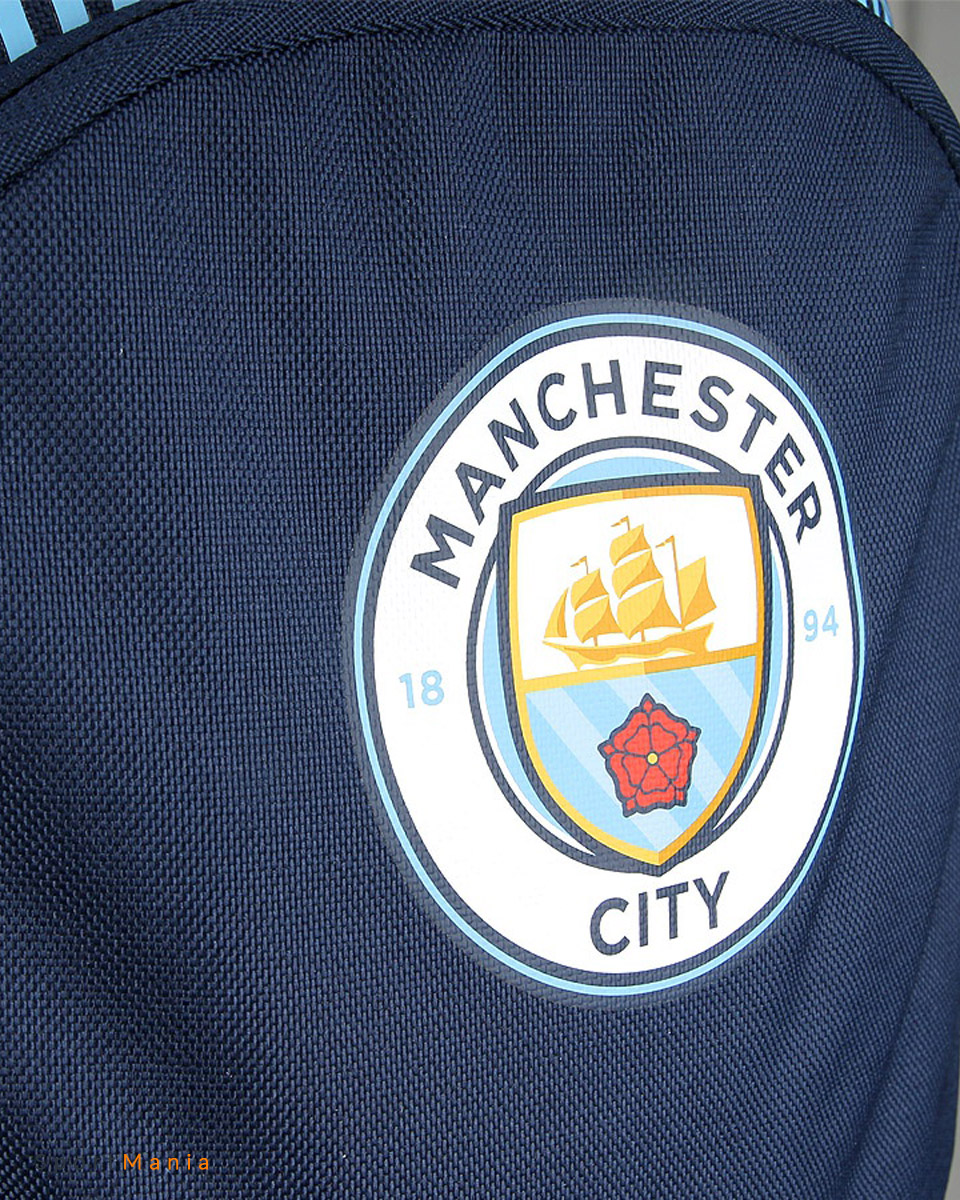 BA5368-410 Рюкзак Nike Manchester City FC Stadium синий, голубой, белый