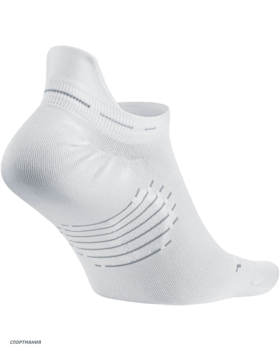SX5193-100 Носки Nike Elite Lightweight No-Show Tab белый, серый