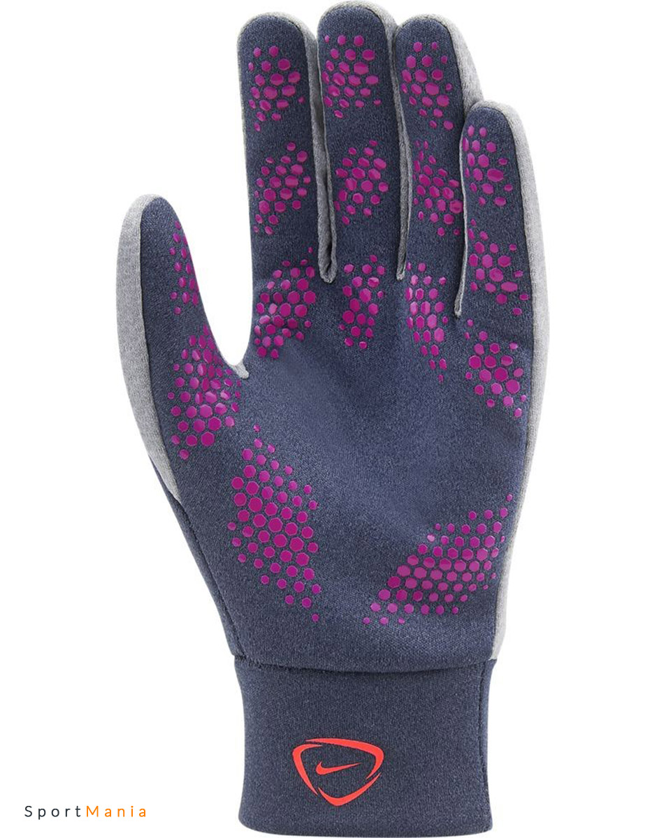 GS0321-451 Перчатки игрока Nike Hyperwarm фиолетовый