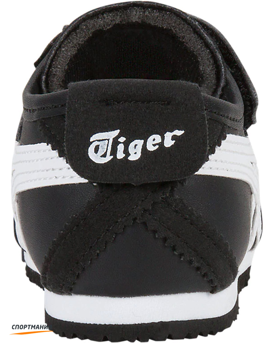 C6B5Y-9001 Детские кроссовки Onitsuka Tiger Mexico 66 TS черный, белый дети  цвет черный, белый
