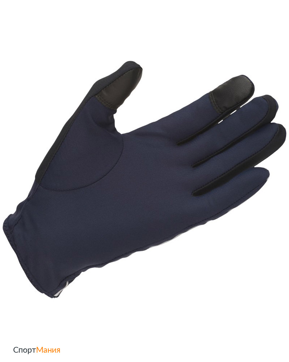 3013A027-400 Перчатки Asics Lite-Show Gloves темно-синий, серый