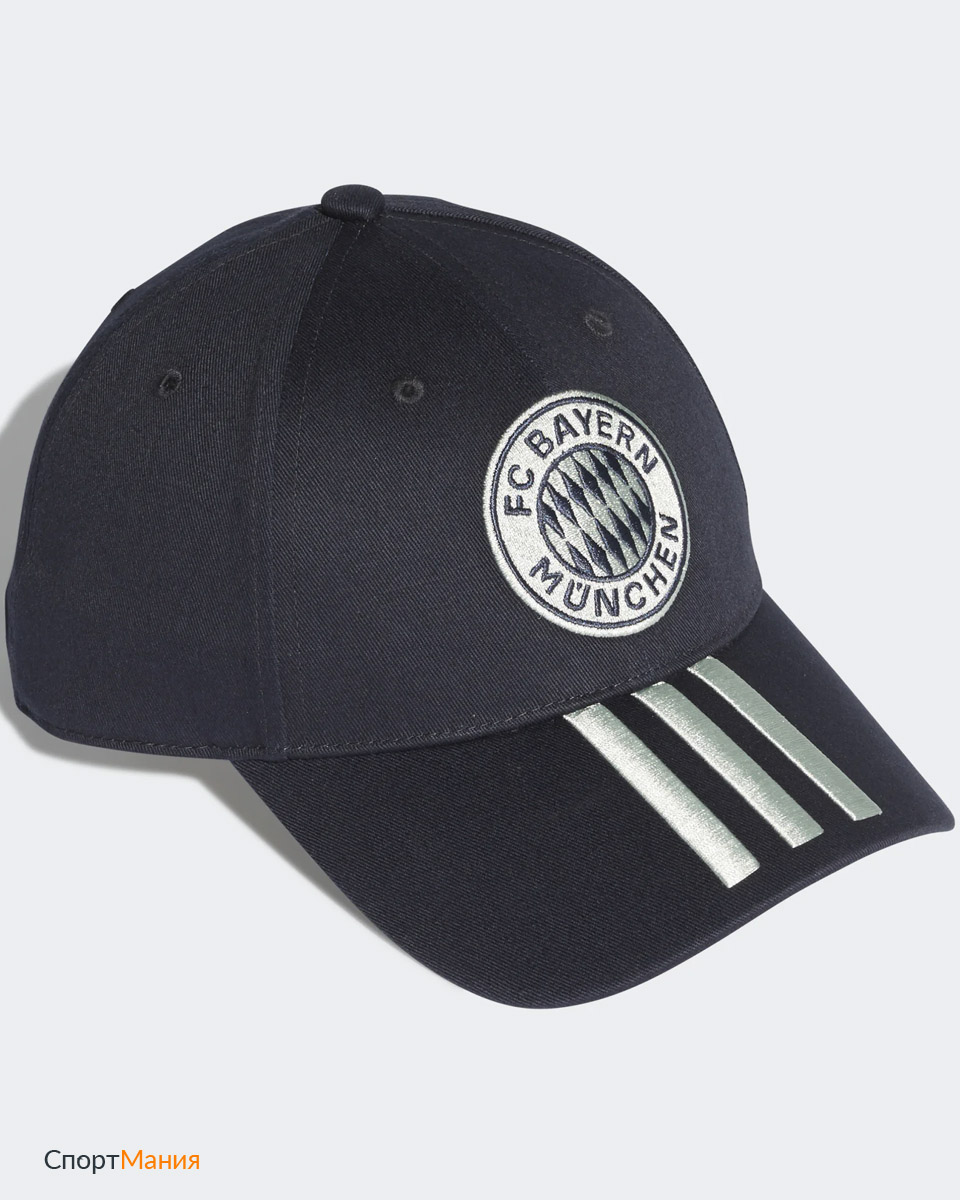 DU1998 Бейсболка Adidas FC Bayern C40 Cap темно-синий, серый