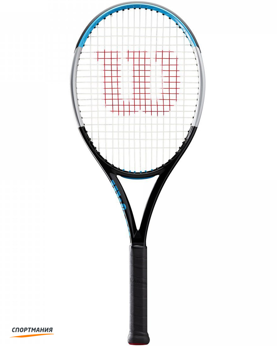 WR036610U2 Теннисная ракетка Wilson Ultra 100UL черный, голубой, серый
