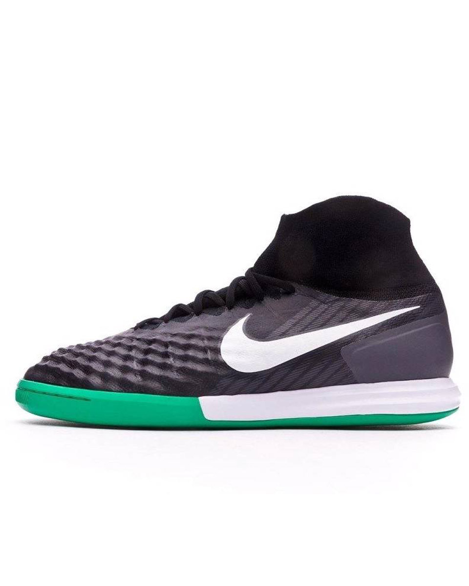 843957-002 Футбольные бутсы Nike Magistax Proximo II DF IC черный, зеленый,  белый мужчины цвет черный, зеленый, белый nike magistax proximo ii df ic