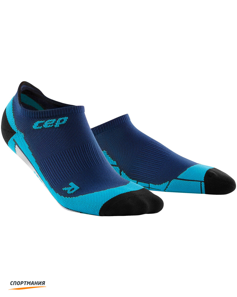 C00W-NG Женские низкие носки CEP C00W темно-синий, голубой