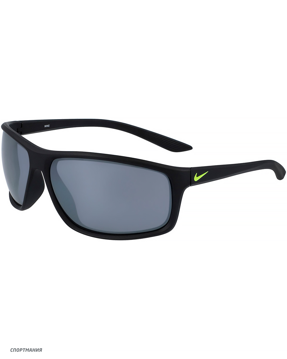 EV1112-007 Очки солнцезащитные Nike Adrenaline черный, зеленый