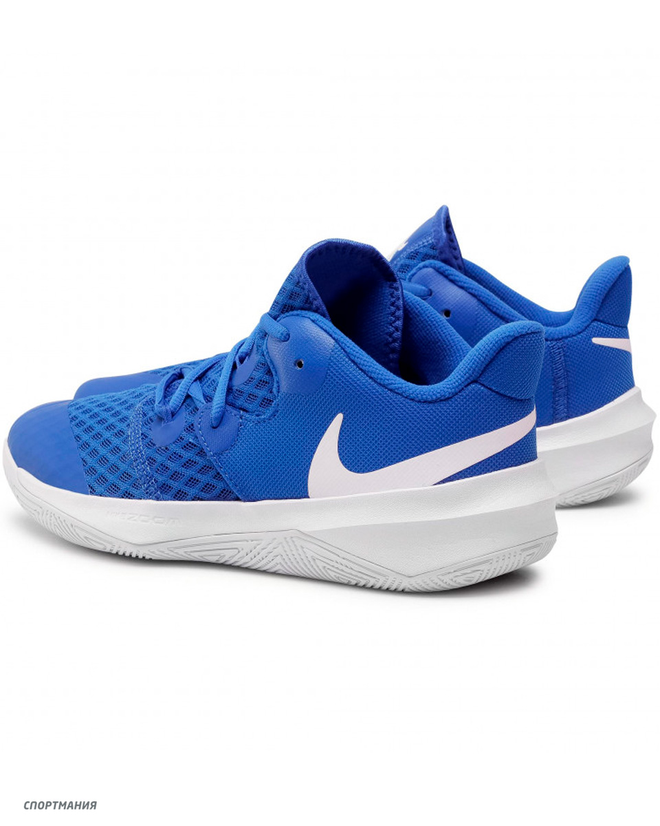 CI2964-410 Кроссовки для волейбола Nike Zoom Hyperspeed Court синий, белый