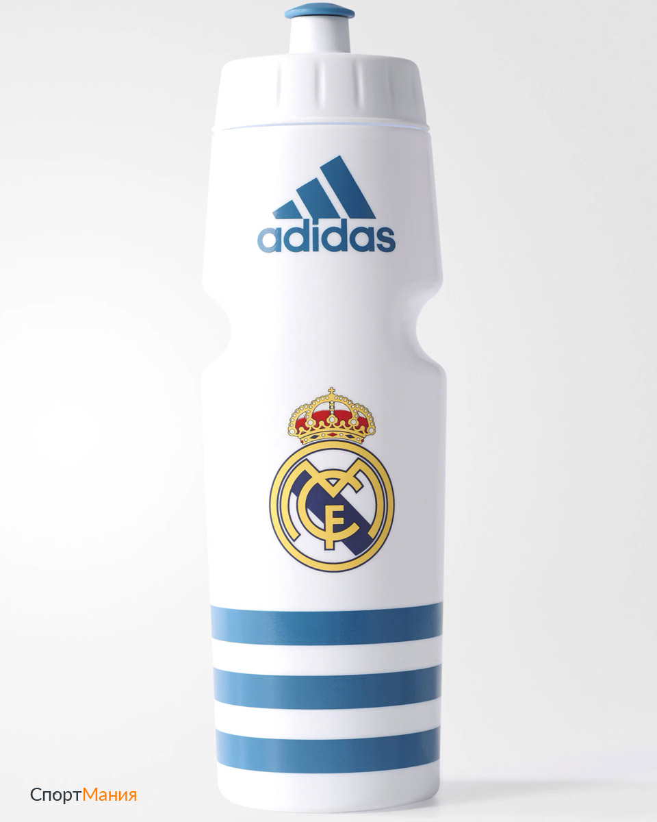 BR7137 Бутылка для воды Adidas Real Madrid 750 мл белый, синий, желтый