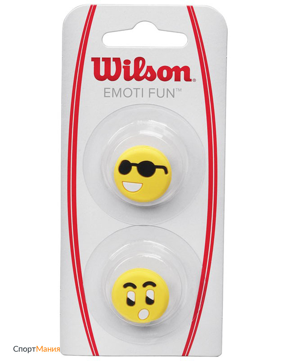 WRZ538500 Виброгаситель Wilson Emoti-Fun Sun Glasses желтый