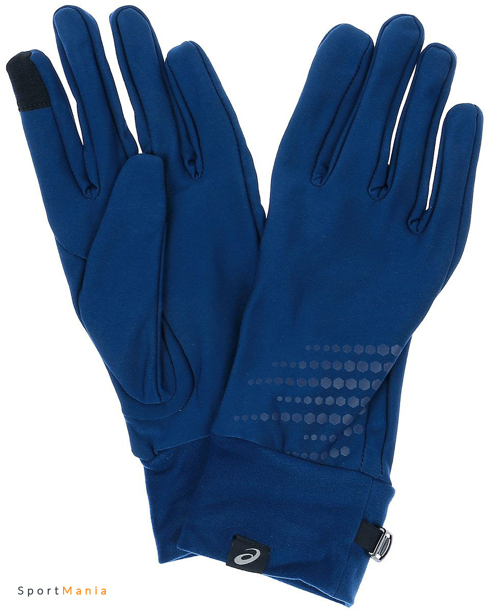 134927-8130 Перчатки Asics Basic performance gloves темно-синий