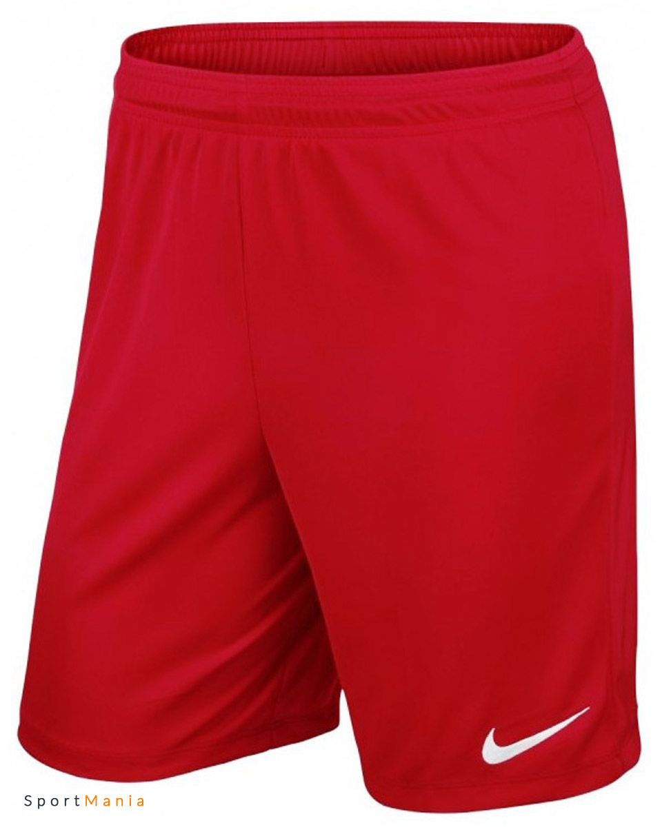 725887-657 Футбольные шорты Nike Park II красный, белый