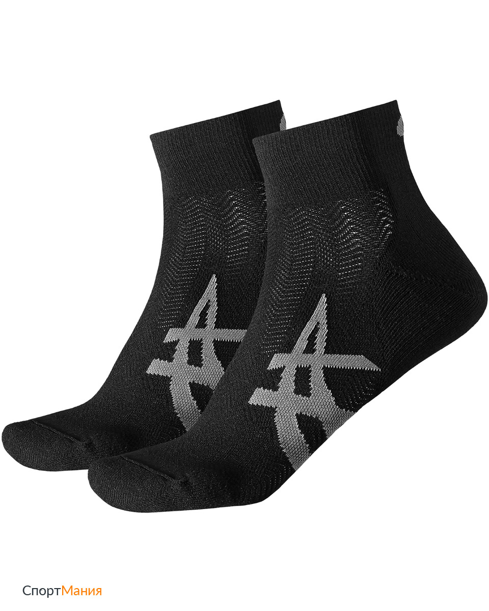 130886-0904 Носки Asics Cushioning sock (2 пары) черный, серый