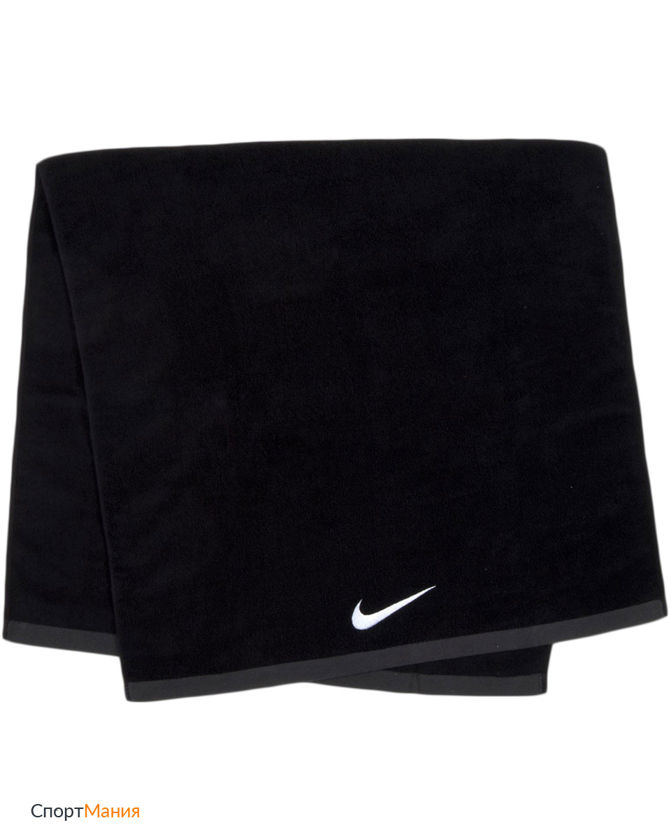 N.ET.17.010 Полотенце Nike Fundamental Towel черный, серый, белый