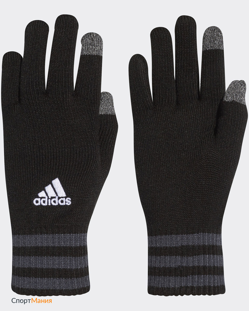 B46135 Перчатки Adidas Tiro черный, серый