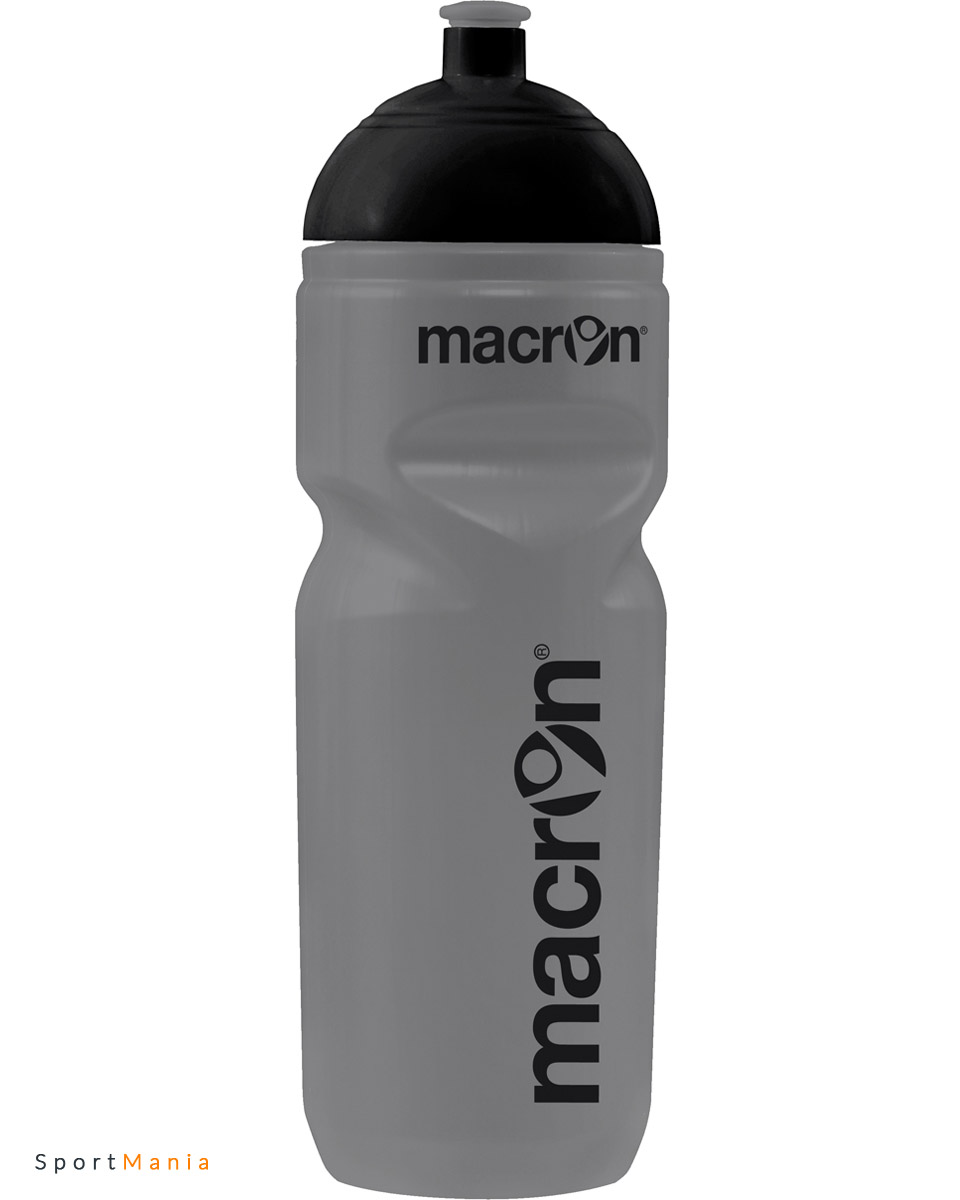 962800 Бутылка для воды Macron Water 0,8 л серый, черный