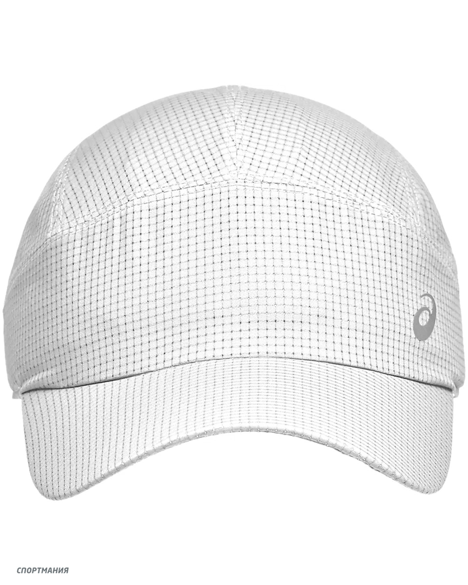 3013A291-101 Бейсболка Asics Lightweight Running Cap белый, серый