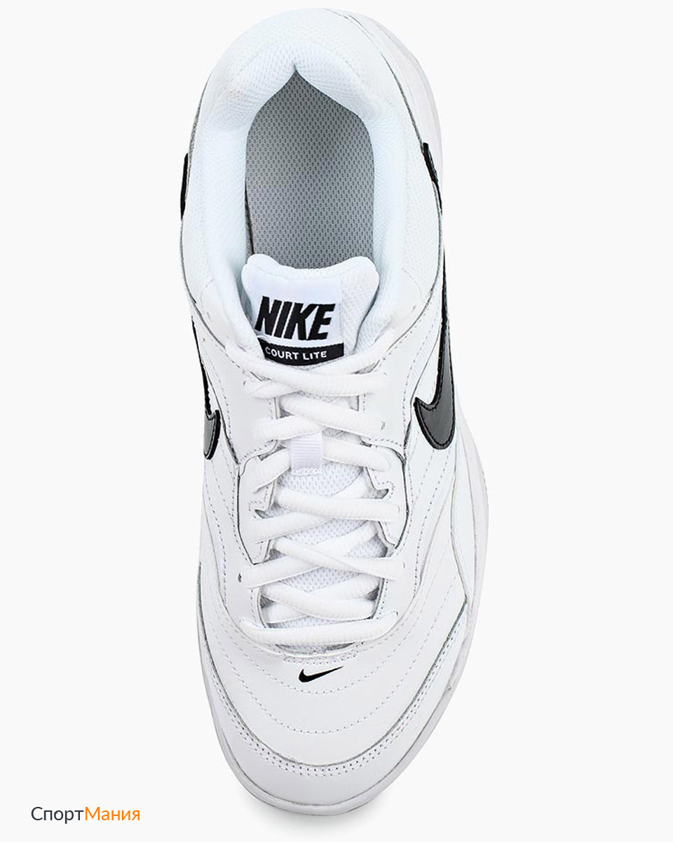 845021-100 Теннисные кроссовки Nike Court Lite белый, черный