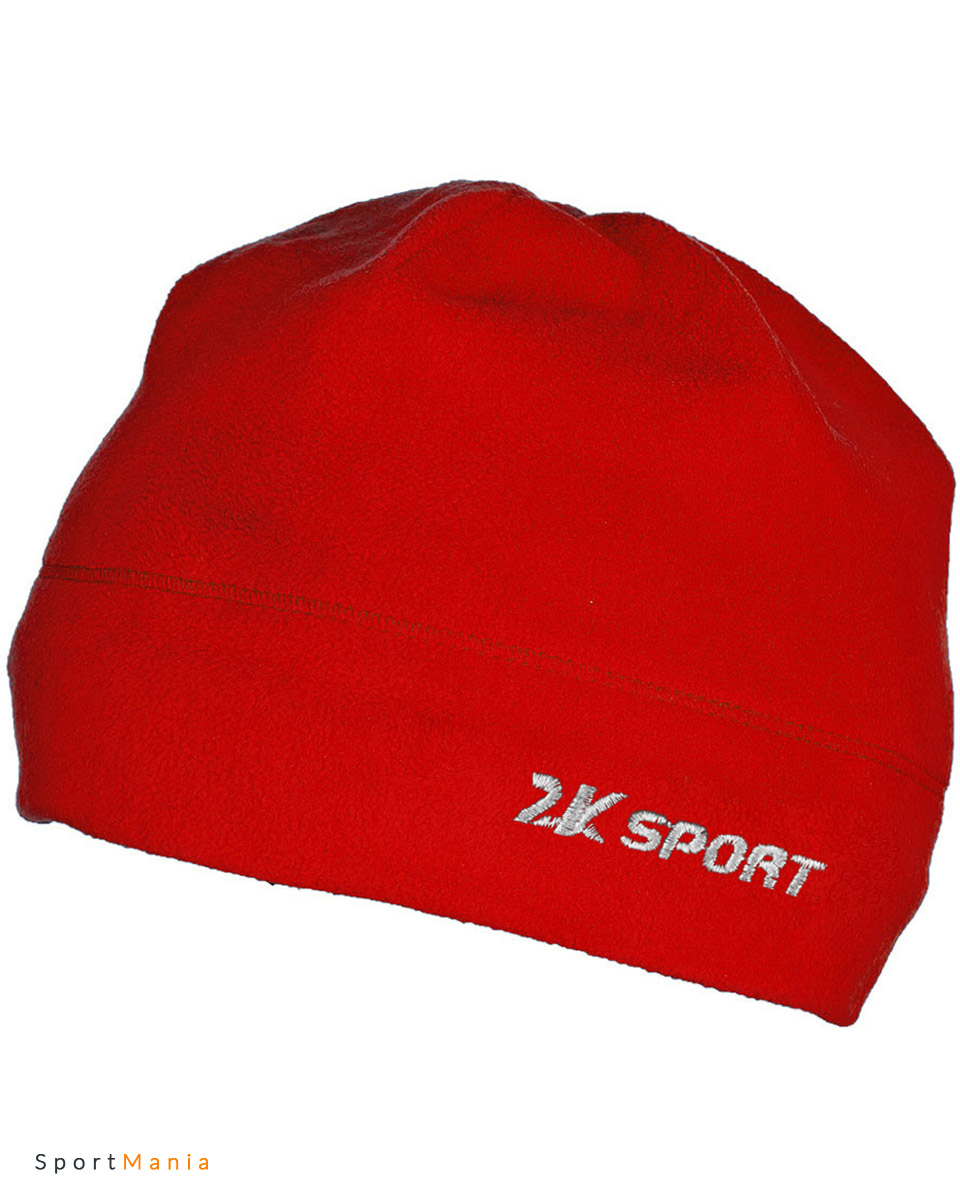 124033-2 Шапка флисовая 2K Sport Classic красный