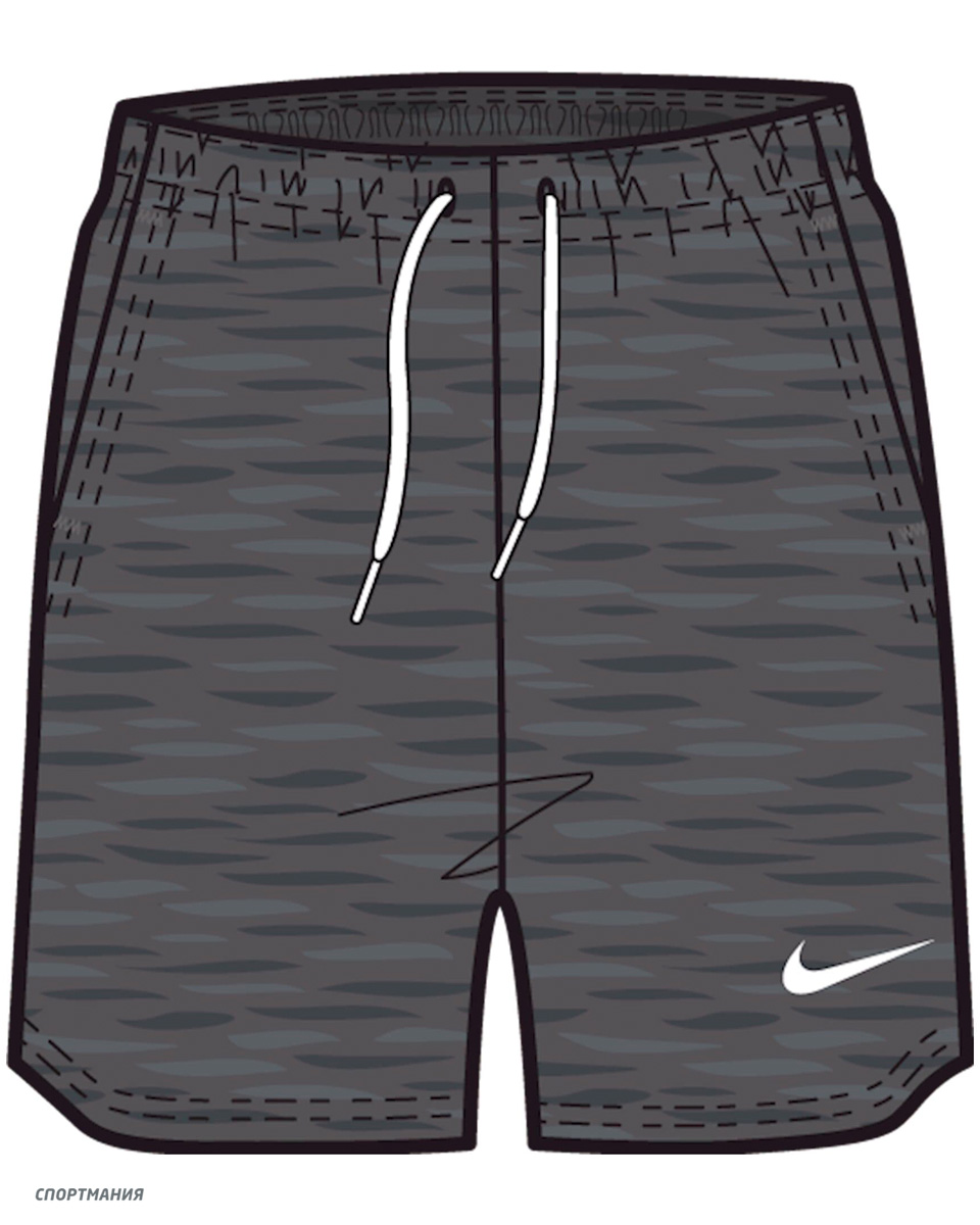 CW6963-071 Женские шорты Nike Women's Team Club 20 Short серый, белый
