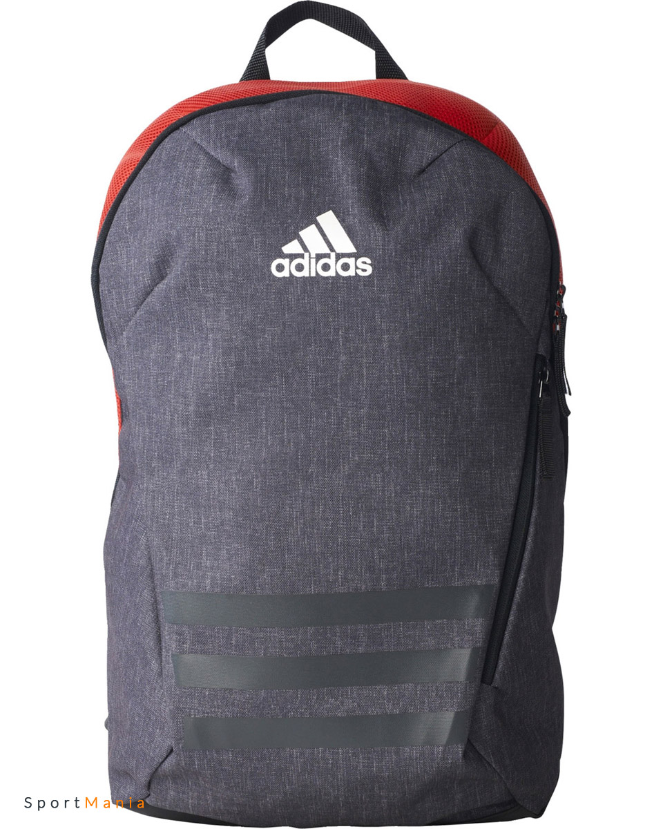 S99045 Рюкзак Adidas Ace 17,2 серый, красный