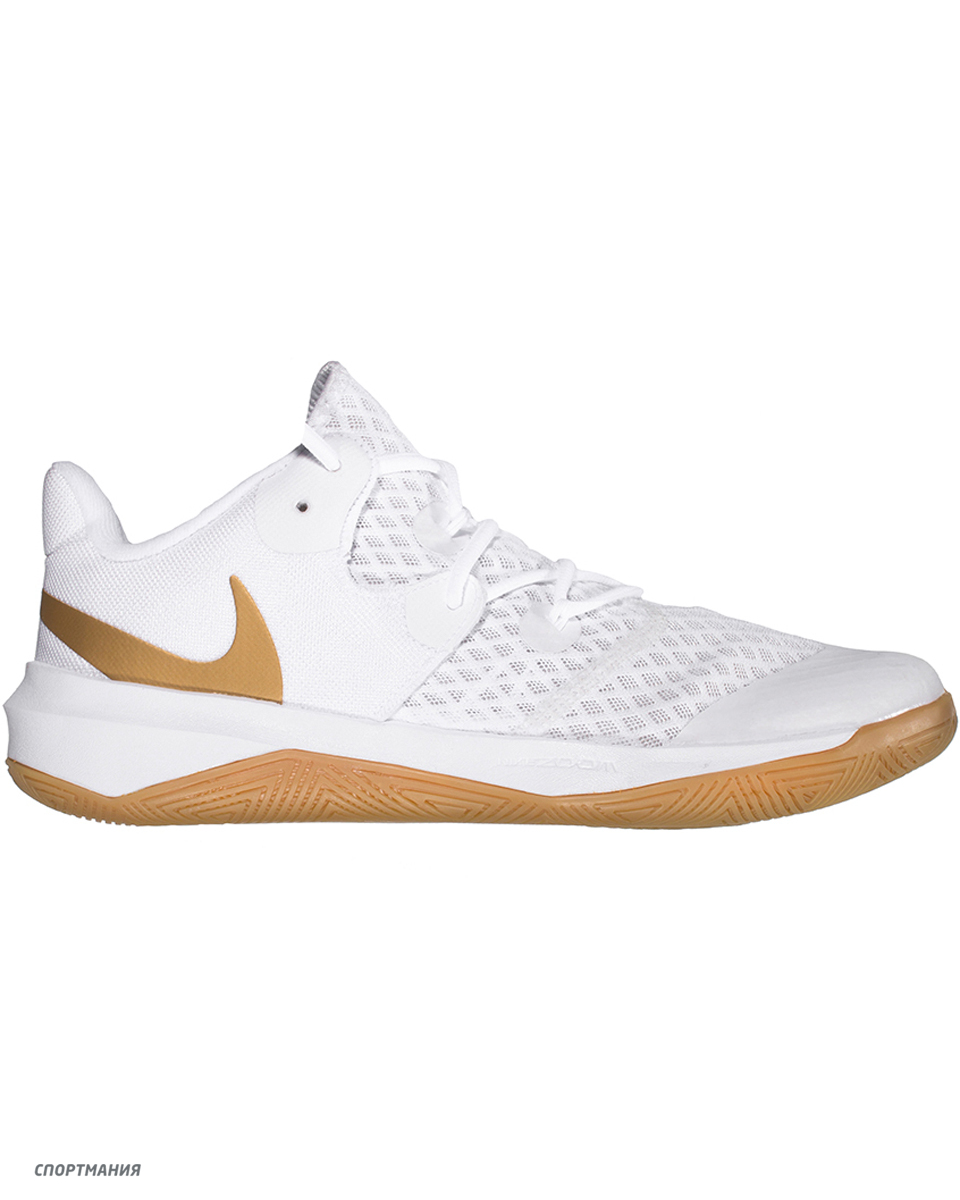 DJ4476-170 Кроссовки Nike Zoom HyperSpeed Court белый, золотой