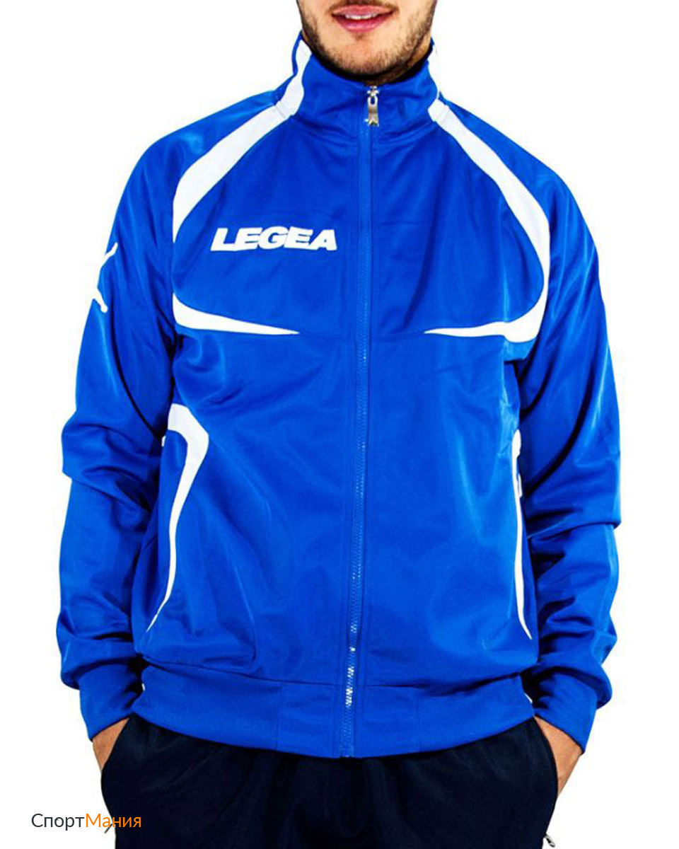 M1083-1203 Олимпийка тренировочная Legea Giacca Relax Tornado Bogota красный, белый