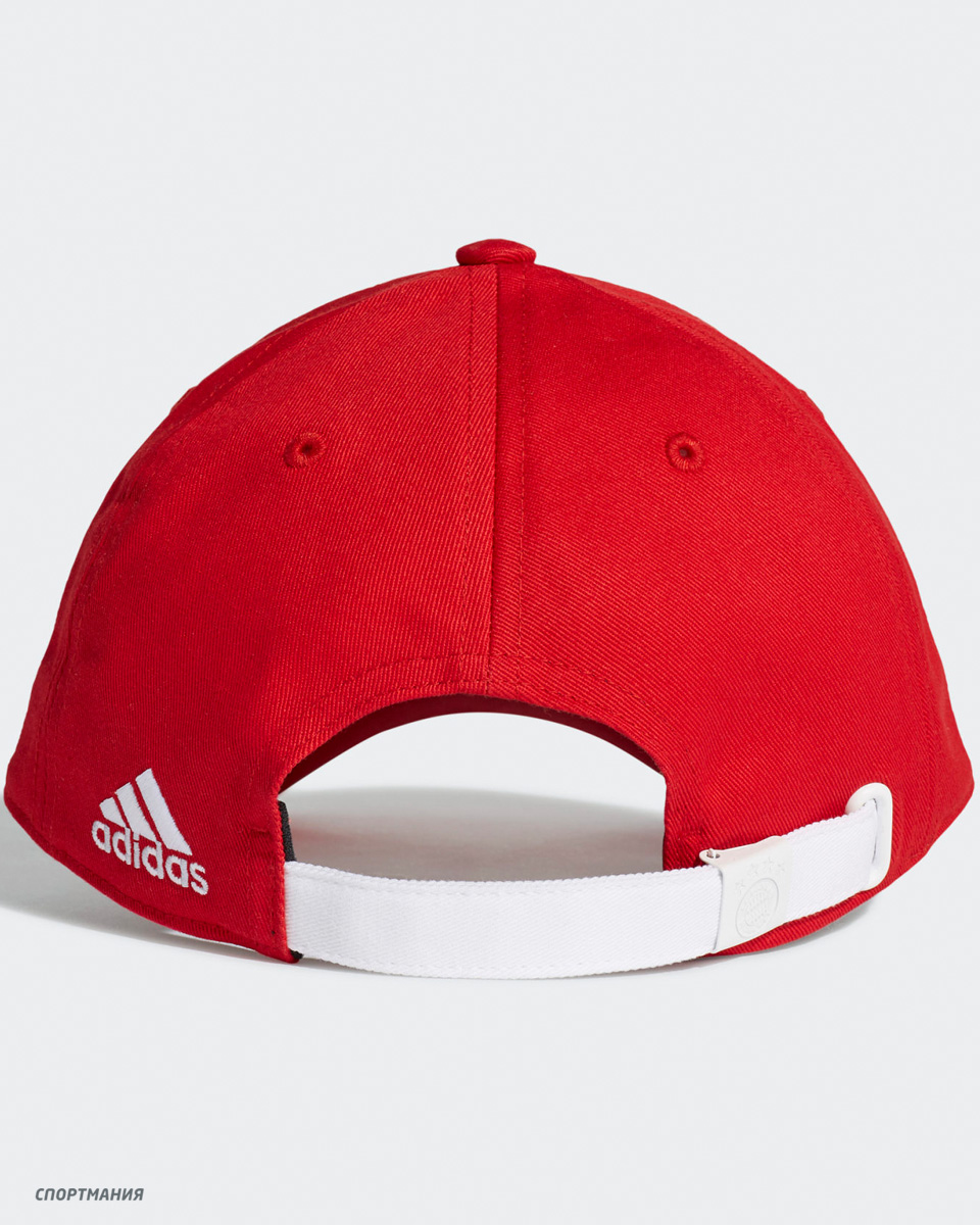 FS0198 Бейсболка Adidas FCB BB Cap красный, белый, синий