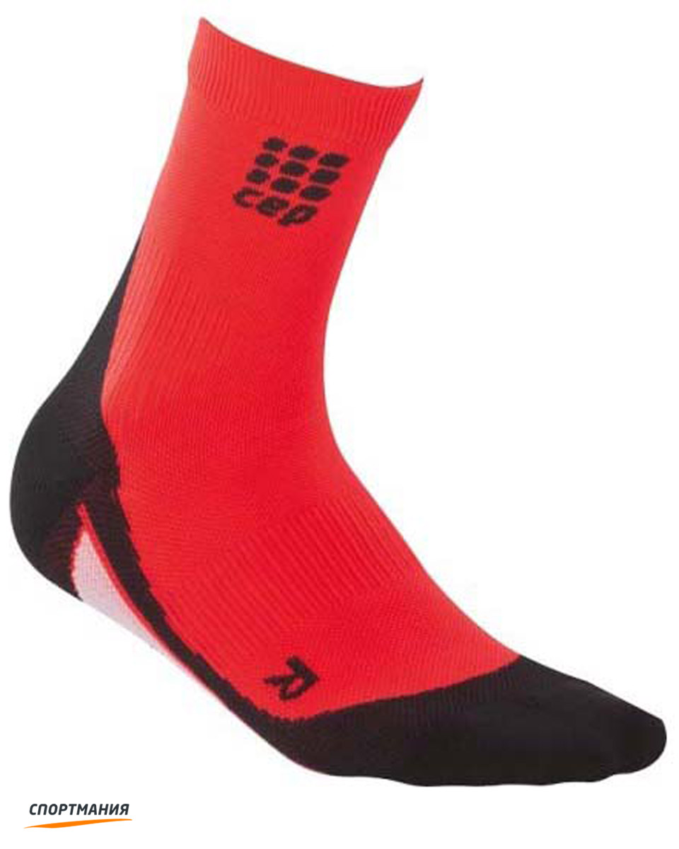 C10M-R Средние носки CEP C10M красный, черный