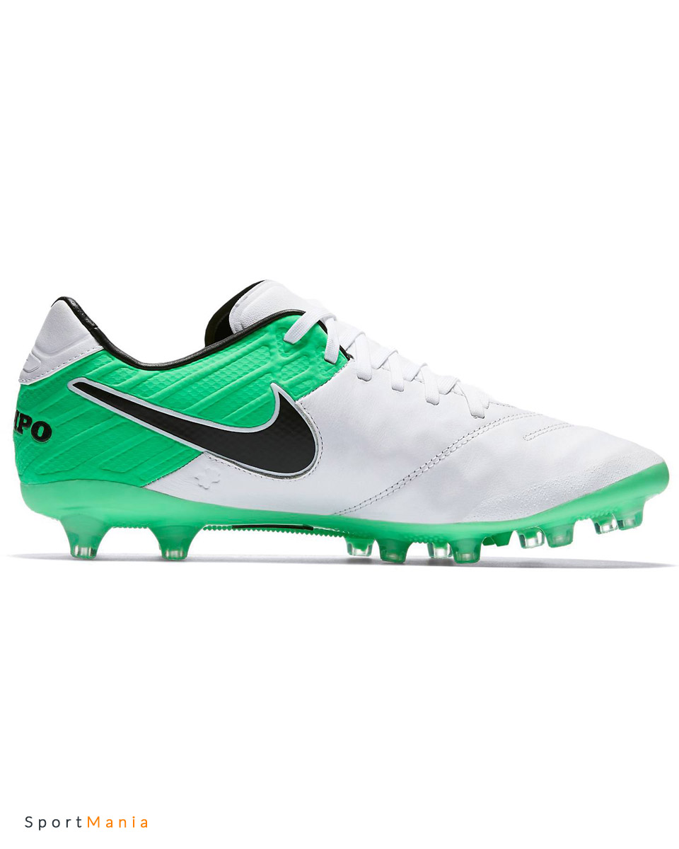 844397-103 Бутсы Nike Tiempo Legacy II белый, светло-зеленый, черный мужчины цвет белый, светло-зеленый, черный