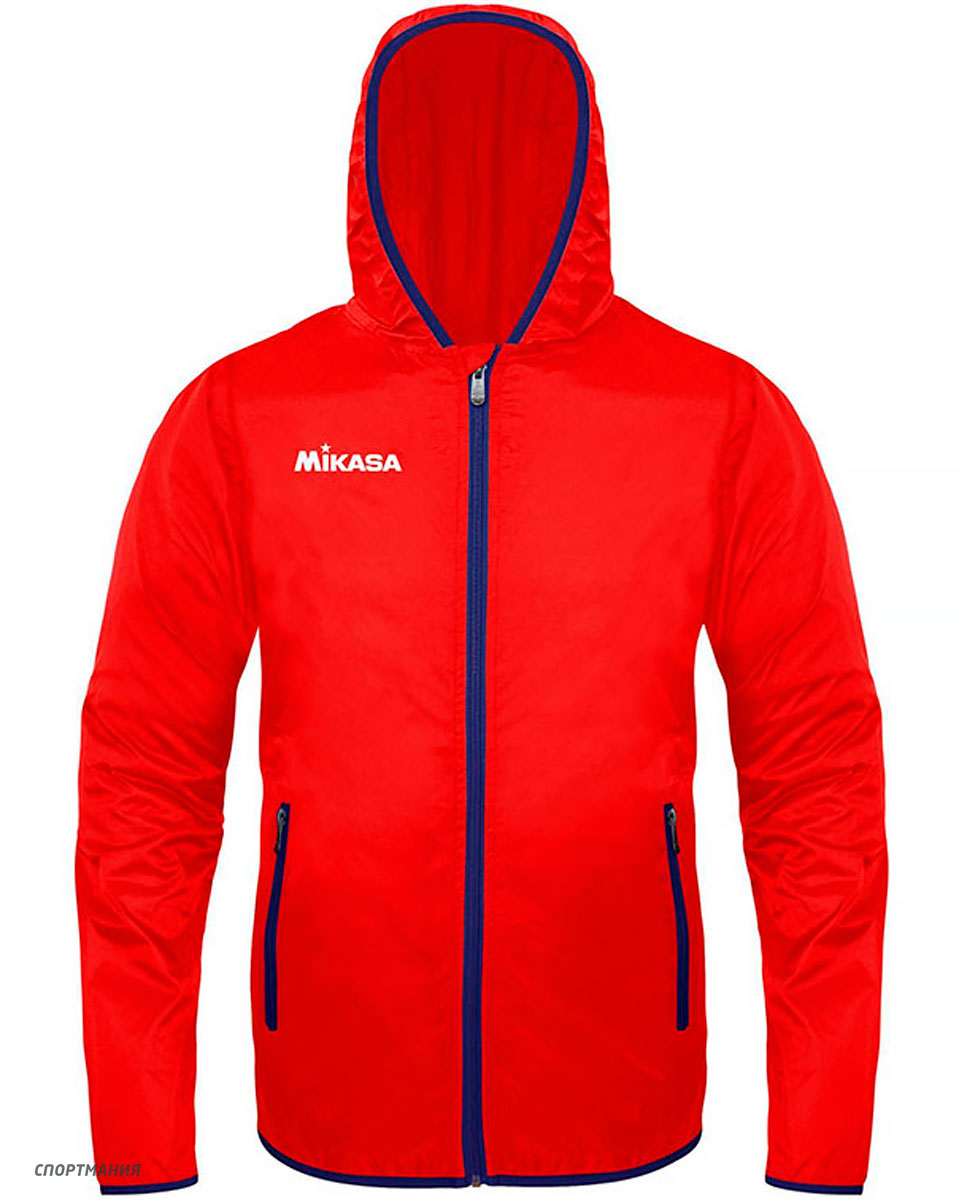MT911-0620-L Куртка-ветровка унисекс Mikasa красный