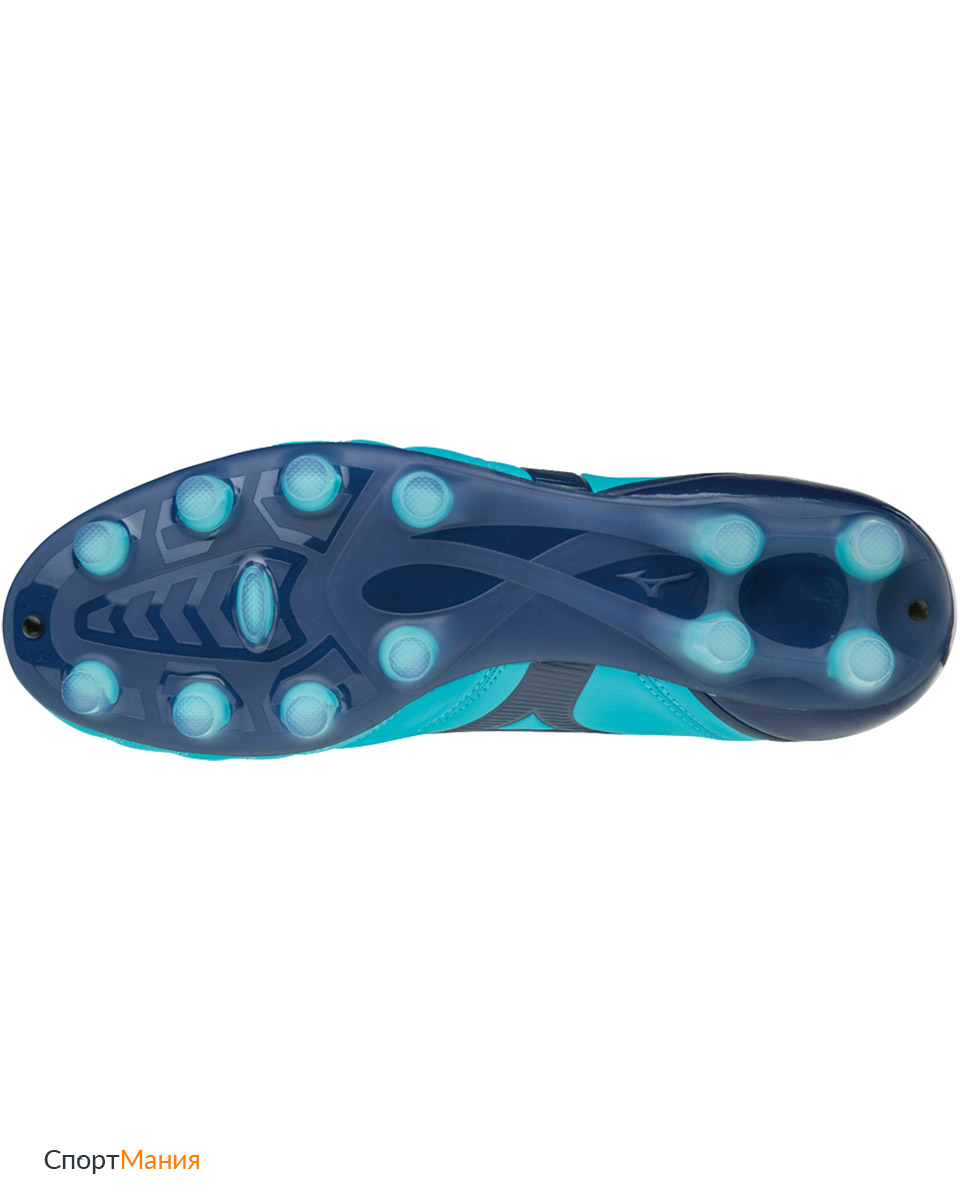 P1GA1858-14 Футбольные бутсы Mizuno Morelia Neo Kl II Md голубой, темно-синий