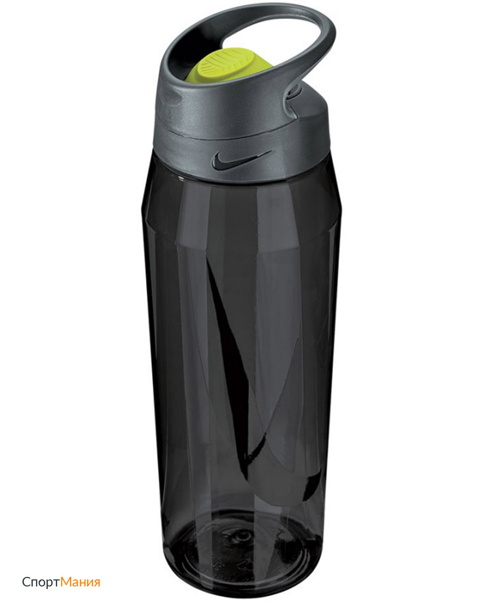 N.OB.E5.017.32 Бутылка для воды Nike TR Hypercharge Rocker серый, светло-зеленый