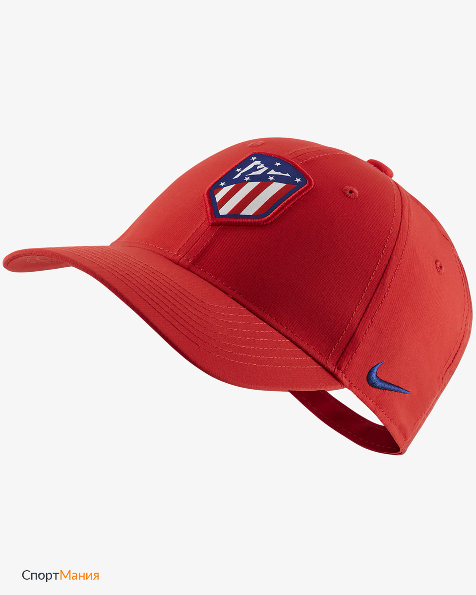 BV6414-611 Бейсболка Nike Atletico Madrid Legacy91 красный, синий