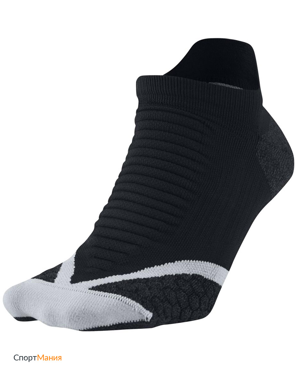 SX4845-010 Носки Nike Elite Running Cushion черный, серый