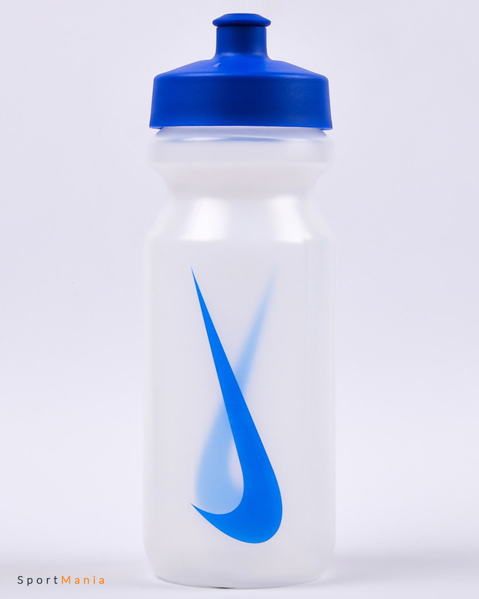 1793422-934 Бутылка для воды Nike Big Mouth белый, синий