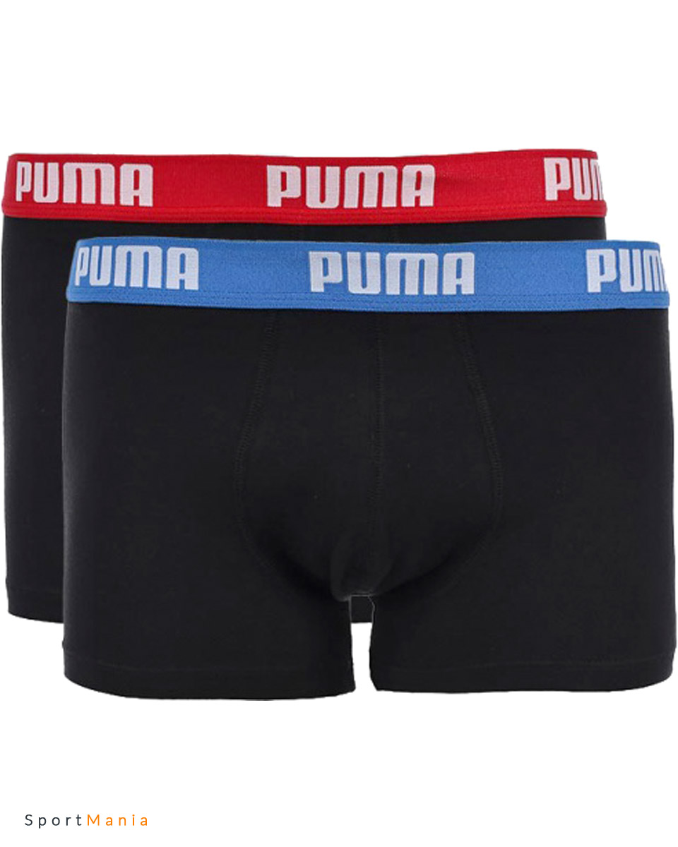88887011 Трусы Puma Basic Trunk черный, красный, синий