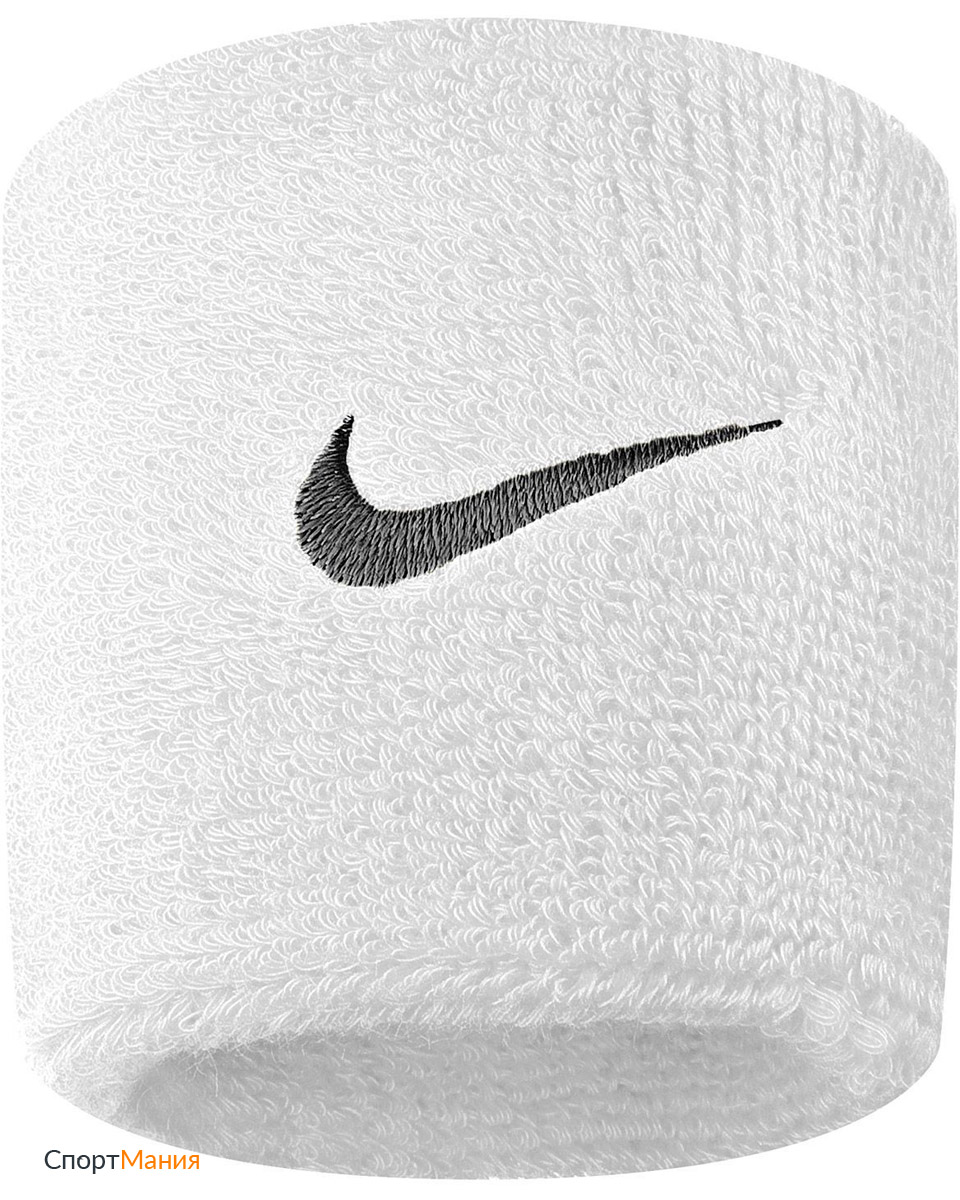 N.NN.04.101.OS Напульсники Nike Swoosh Wristbands белый