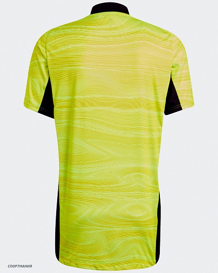 GF3587 Вратарская футболка Adidas Condivo GK 21 Jersey Primeblue неоновый-желтый, черный