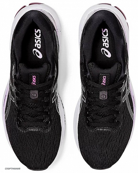 1012A651-002 Беговые кроссовки Asics GT-1000 9 W черный, белый, сиреневый