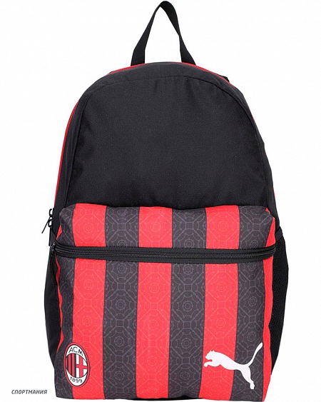 7724204 Рюкзак Puma ACM Ftbl Core Phase Backpack черный, красный, белый