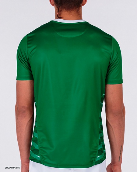 101290.452 Регбийная футболка Joma Myskin Academy зеленый, белый