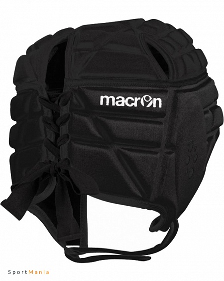691109 Шлем регбийный Macron Helmet черный