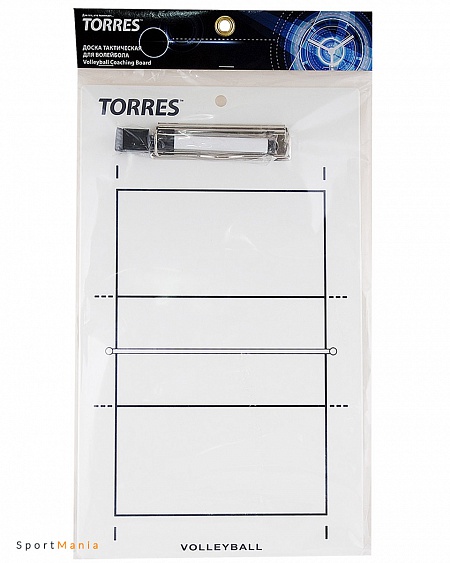 TR1001V Тактическая доска для волейбола Torres белый