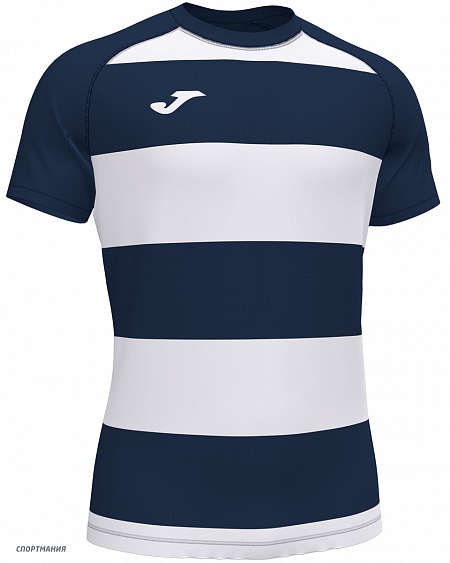102219.332 Футболка Joma Prorugby II темно-синий, белый
