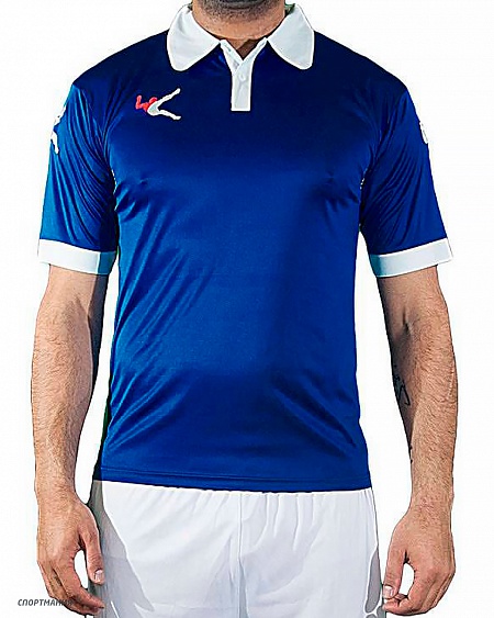 M1111-0203 Футболка игровая Legea Vintage Gold синий, белый