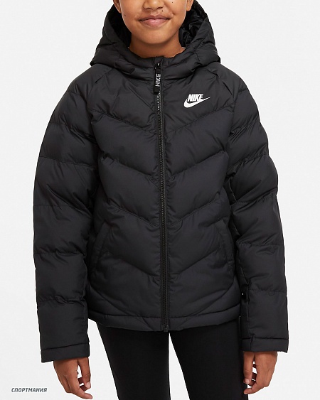 CU9157-010 Детская куртка Nike Sportswear JR черный