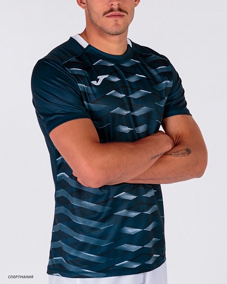 101290.332 Регбийная футболка Joma Myskin Academy темно-синий, белый