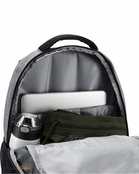 1306060-040 Рюкзак Under Armour Team Hustle 3.0 серый, черный